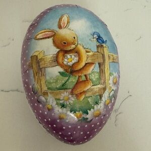 Vintage papier-mache Easter egg by Nestler